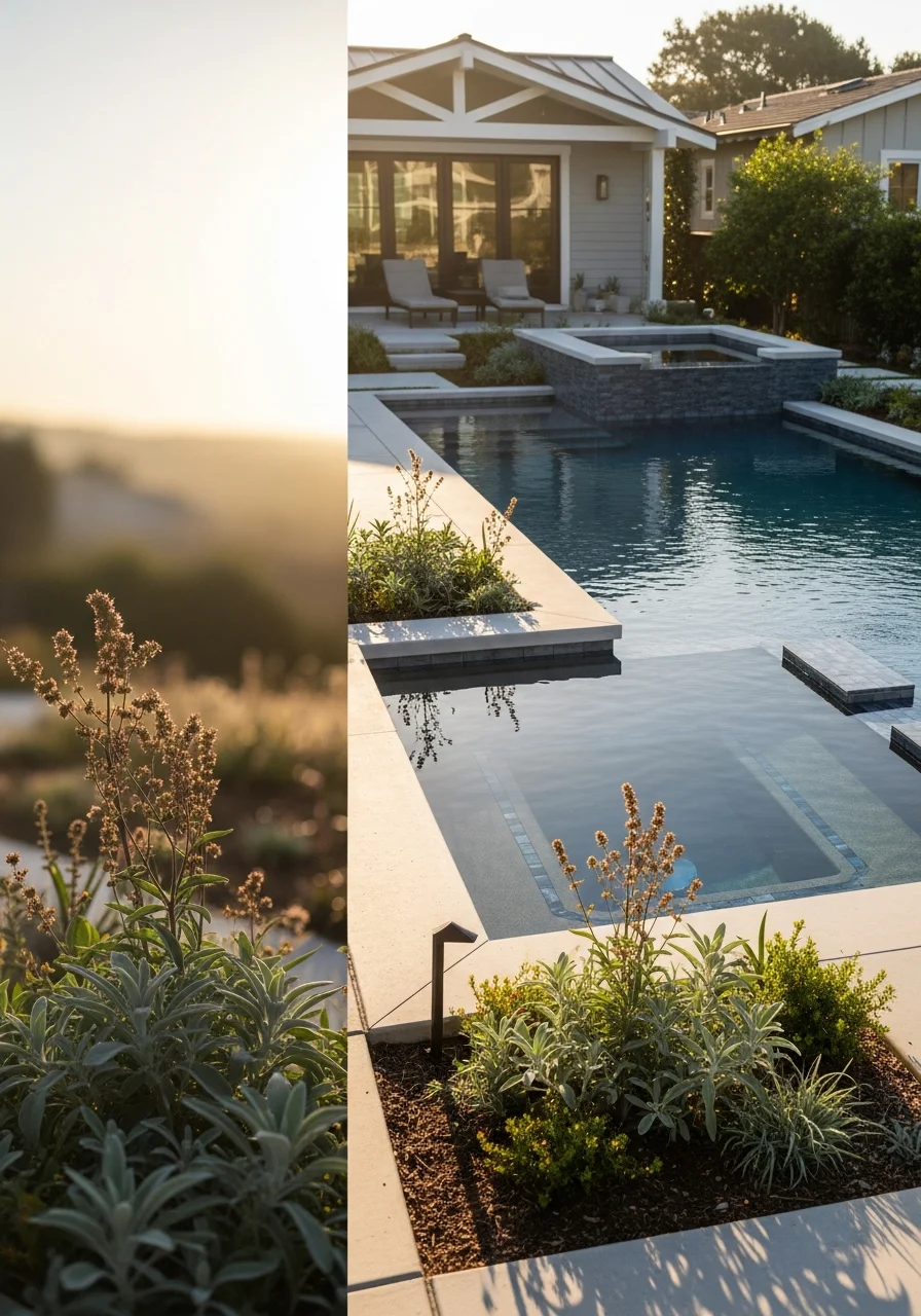 Completed Encinitas project showing attention to design detail and coastal setting.