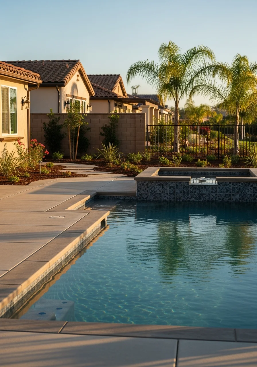 Completed Escondido project showing quality workmanship in suburban setting.